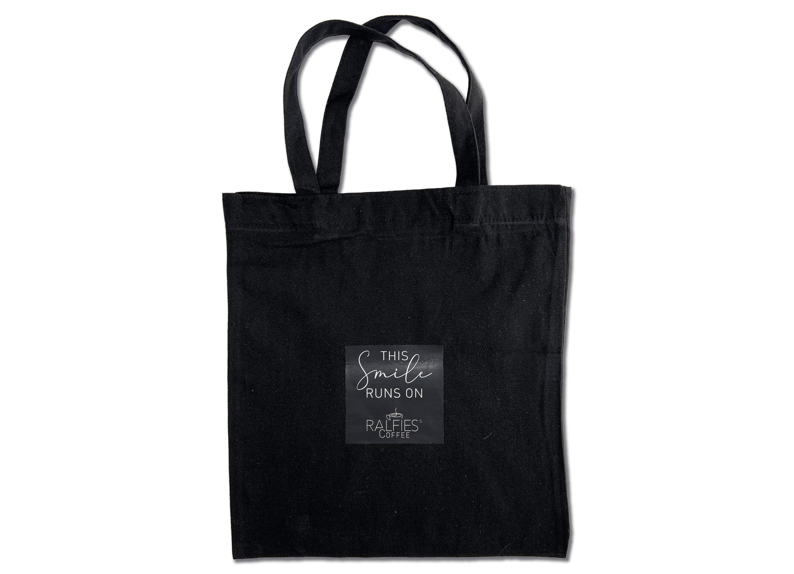 Canvas tas 'This smile'